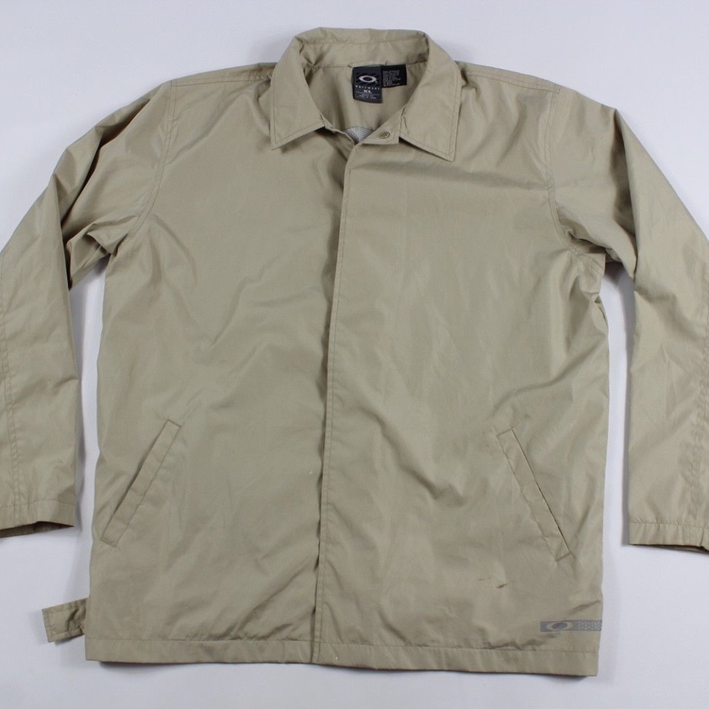 Oakley Software Full Button Windbreaker Jacket Xl - image 1